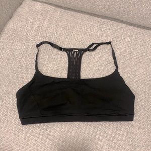 Lululemon black sports bra - size 8